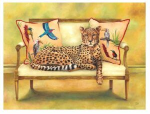 Signed Print - Charlie the Cheetah