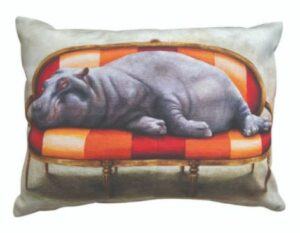 Cushion Cover - Humphrey the Hippo